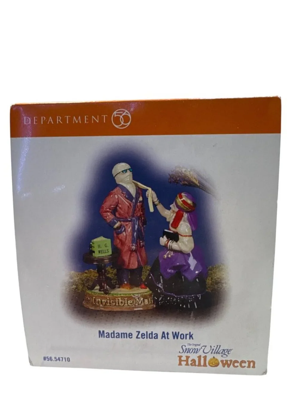 Department 56 Halloween Figurine Madame Zelda At Work Handpainted Ceramic